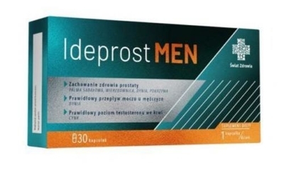 Zdjęcie IdeprostMen Świat Zdrowia kaps. 30 kaps.