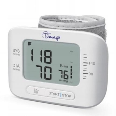 Zdjęcie Ciśnieniomierz nadgarstkowy dokładny, pamięć x 99