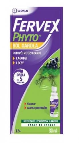 Zdjęcie Fervex Phyto Ból Gardła Spray do gardła 30