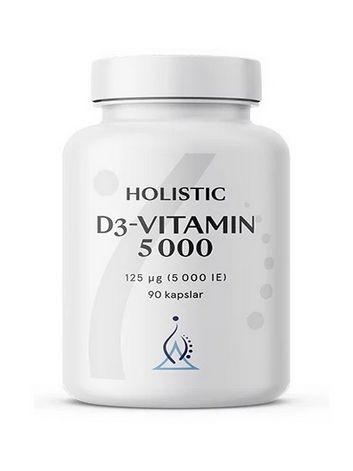Zdjęcie Holistic D3 -vitamin 5000 90kaps.