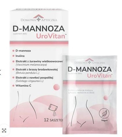 Zdjęcie Domowa Apteczka D-Mannoza UroVitan 12sasz.