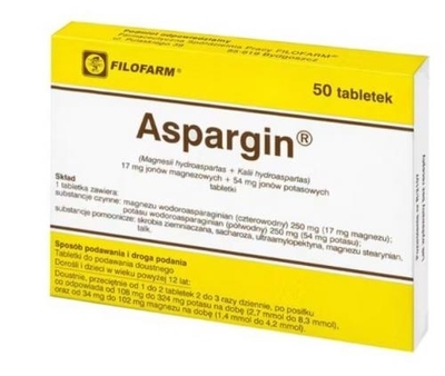 Zdjęcie Aspargin 75 tabl Filofarm