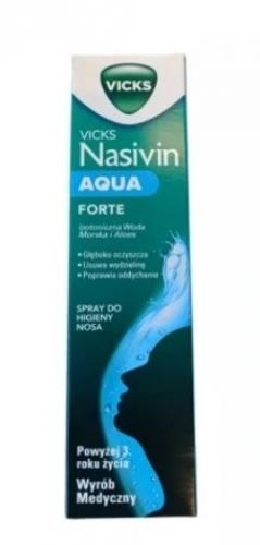 Zdjęcie Vicks Nasivin Aqua Forte,woda morska 120ml