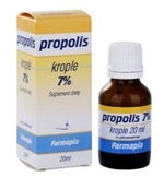 Zdjęcie Propolis 7% krople 20 ml d/picia