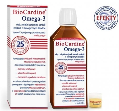 Zdjęcie BioCardine Omega-3, płyn 200 ml