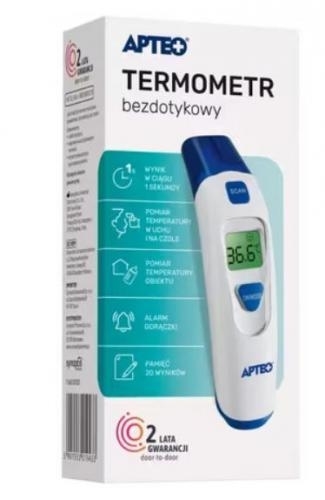 Zdjęcie Termometr bezdotykowy APTEO 
