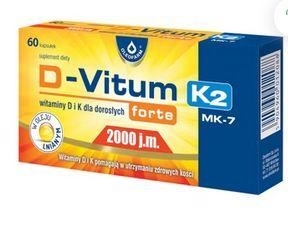 Zdjęcie D-Vitum forte 2000 j.m. K2 kaps. 60kaps.