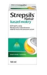 Zdjęcie Strepsils Natur Kaszel Mokry syrop 8,25mg/