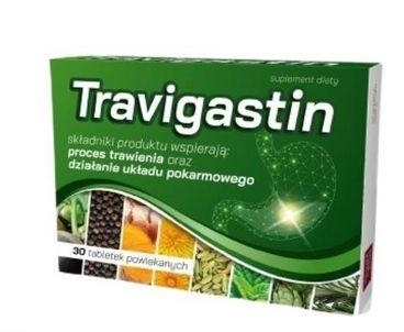 Zdjęcie Travigastin tabl.powl. 30 tabl.