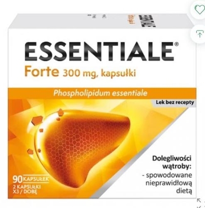 Zdjęcie Essentiale Forte kaps. 300 mg 90 kaps.
