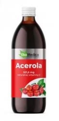 Zdjęcie Acerola sok 100% EkaMedica 500ml(but.szkl.