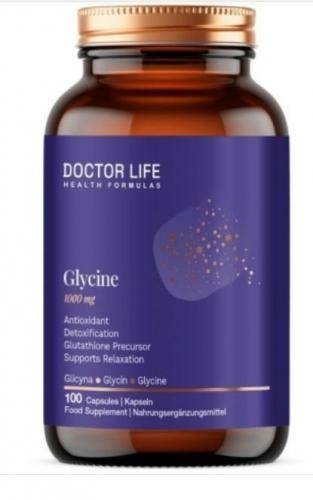 Zdjęcie Doctor Life Glycine kaps. 100 kaps.