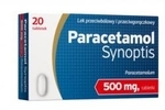 Zdjęcie Paracetamol Synoptis tabl. 0,5 g 50 tabl.