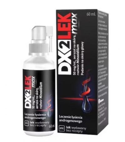 Zdjęcie DX2lek Max aer.naskór.,roztw. 50mg/ml 60ml