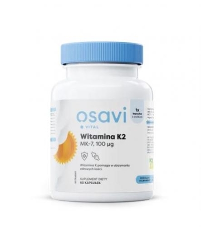 Zdjęcie Osavi Witamina K2 MK7 100 mcg 60kaps.