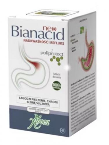 Zdjęcie Neobianacid tabl.do ssania 45 tabl.