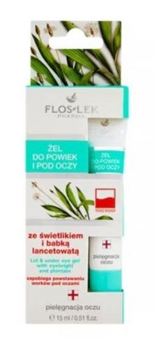 Zdjęcie FLOS-LEK Żel ze swietlika+bab.lanc.15 ml.