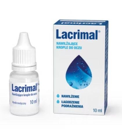 Zdjęcie Lacrimal Krople do oczu nawilżające 10ml