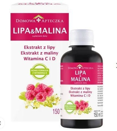Zdjęcie Domowa Apteczka Lipa & Malina płyn 150 ml