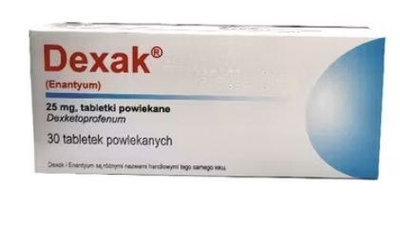 Zdjęcie Dexak 25 mg 10 tabl.powl.