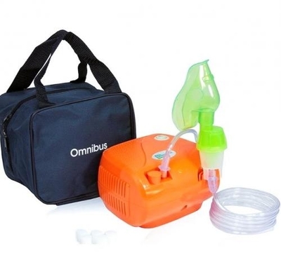 Zdjęcie Inhalator nebulizator OMNIBUS BR-CN116 praca ciągła, orange