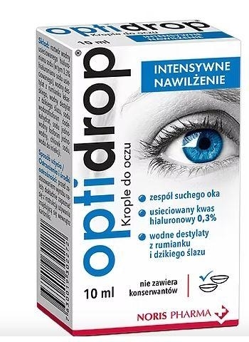 Zdjęcie Optidrop Intensywne Nawilżenie Krople do o