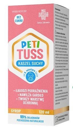 Zdjęcie Peti Tuss Kaszel Suchy Świat Zdrowia 6 m+ 