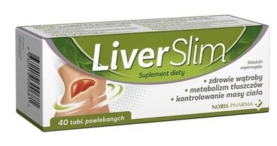Zdjęcie LiverSlim tabl.powl. 40 tabl.