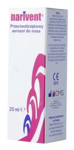 Zdjęcie Narivent aer.do nosa 20 ml