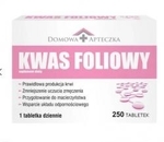Zdjęcie Domowa Apteczka Kwas Foliowy 0,4mg 250tabl
