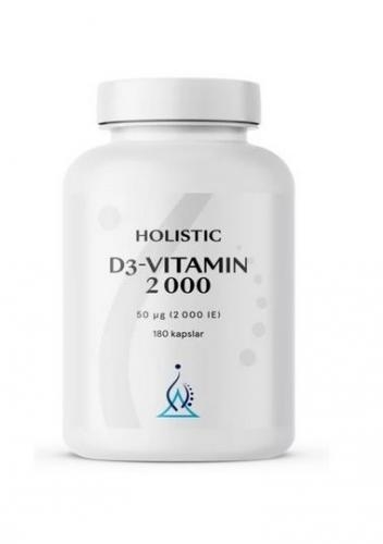 Zdjęcie Holistic Witamina D3 2000 180 kaps.