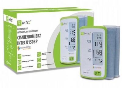 Zdjęcie Ciśnieniomierz naramienny kompaktowy Intec, arytmia, z zasilaczem