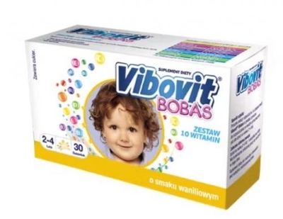 Zdjęcie Vibovit Bobas wanil.2g 30 sasz.