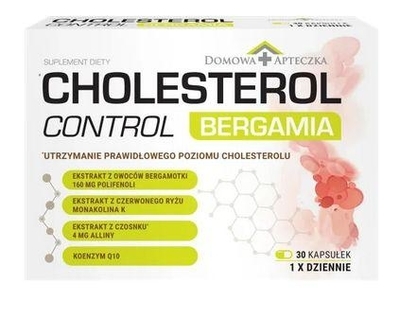 Zdjęcie Domowa Apteczka Cholesterol Control Bergam