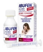 Zdjęcie Ibufen dla dzieci Forte o sm.malin.100ml