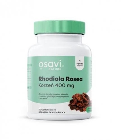 Zdjęcie Osavi Rhodiola Korzeń 400 mg kaps. 120kaps