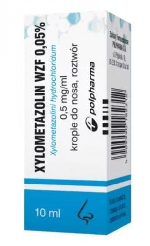 Zdjęcie Xylometazolin WZF 0.05% krop.donosa 0,5mg/