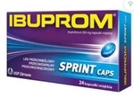 Zdjęcie Ibuprom Sprint kaps.miękkie 200mg 40kaps.