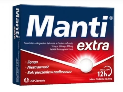 Zdjęcie Manti Extra tabl.dorozgryz.iżucia 10mg+165