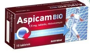 Zdjęcie Aspicam tabl. 7,5 mg 20 tabl.