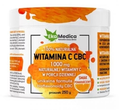 Zdjęcie Witamina C Cbc pomarańczowa prosz. 250 g