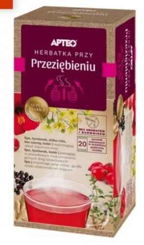Zdjęcie Herbatka przy przeziebieniu APTEO NATURA 
