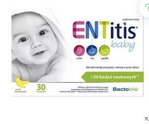 Zdjęcie ENTitis Baby Proszek sasz. sm. banan.30szt