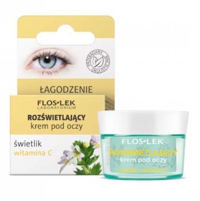 Zdjęcie FLOS-LEK ROZŚWIETLAJĄCY Krem p/oczy świetl