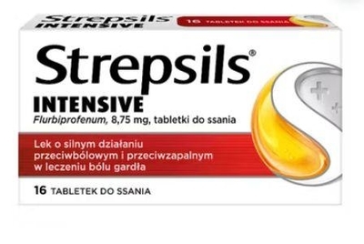 Zdjęcie Strepsils Intensiv tabl.d/ssania 16szt.
