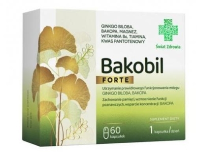 Zdjęcie Bakobil Forte Świat Zdrowia * 60kaps.