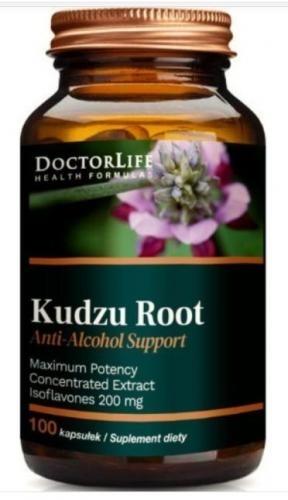 Zdjęcie Doctor Life Kudzu Root 500 mg, 100 kapsułe