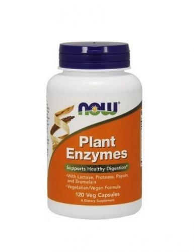 Zdjęcie Now Foods Plant Enzymes kaps. 120 kaps.