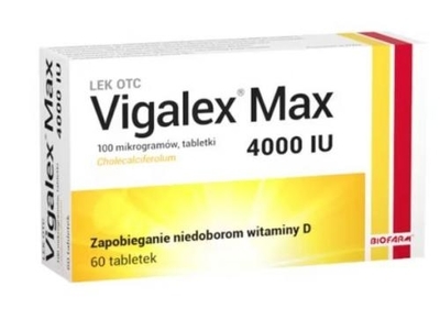 Zdjęcie Vigalex Max tabl. 4 000 I.U. 60 tabl.