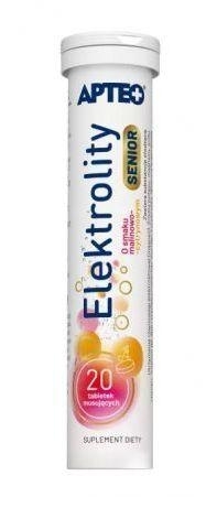 Zdjęcie Elektrolity Senior Apteo smak malinowo-cyt